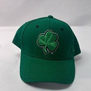 Notre Dame Fighting Irish Hat Cap Mens Fitted 7 3/8 Green NCAA Football